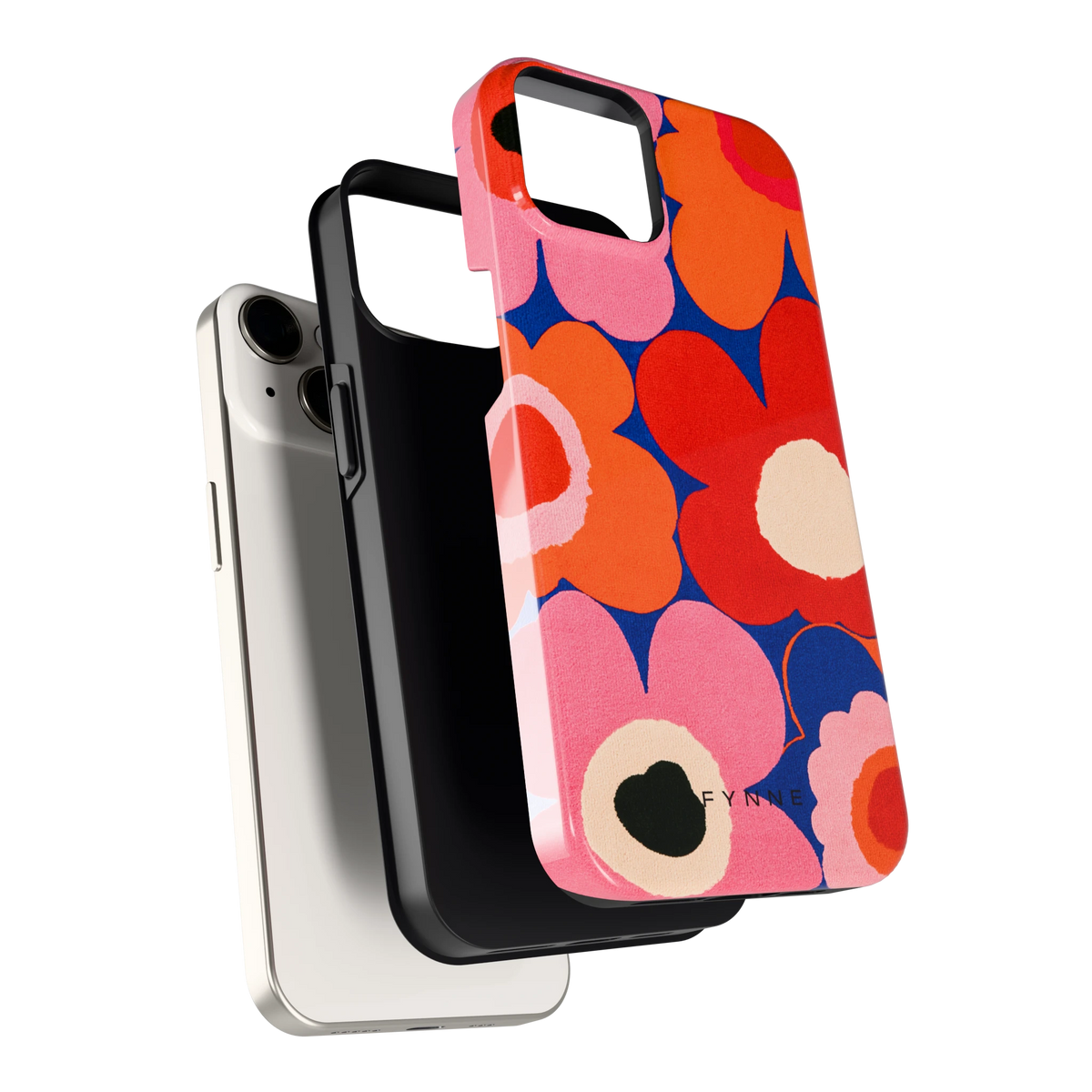 Klaproos Pop hoesje voor iPhone 14, los van de telefoon