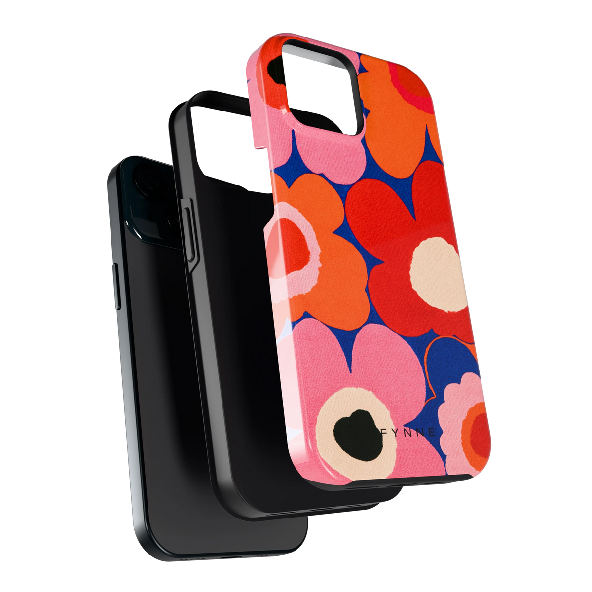 Klaproos Pop hoesje voor iPhone 15, los van de telefoon