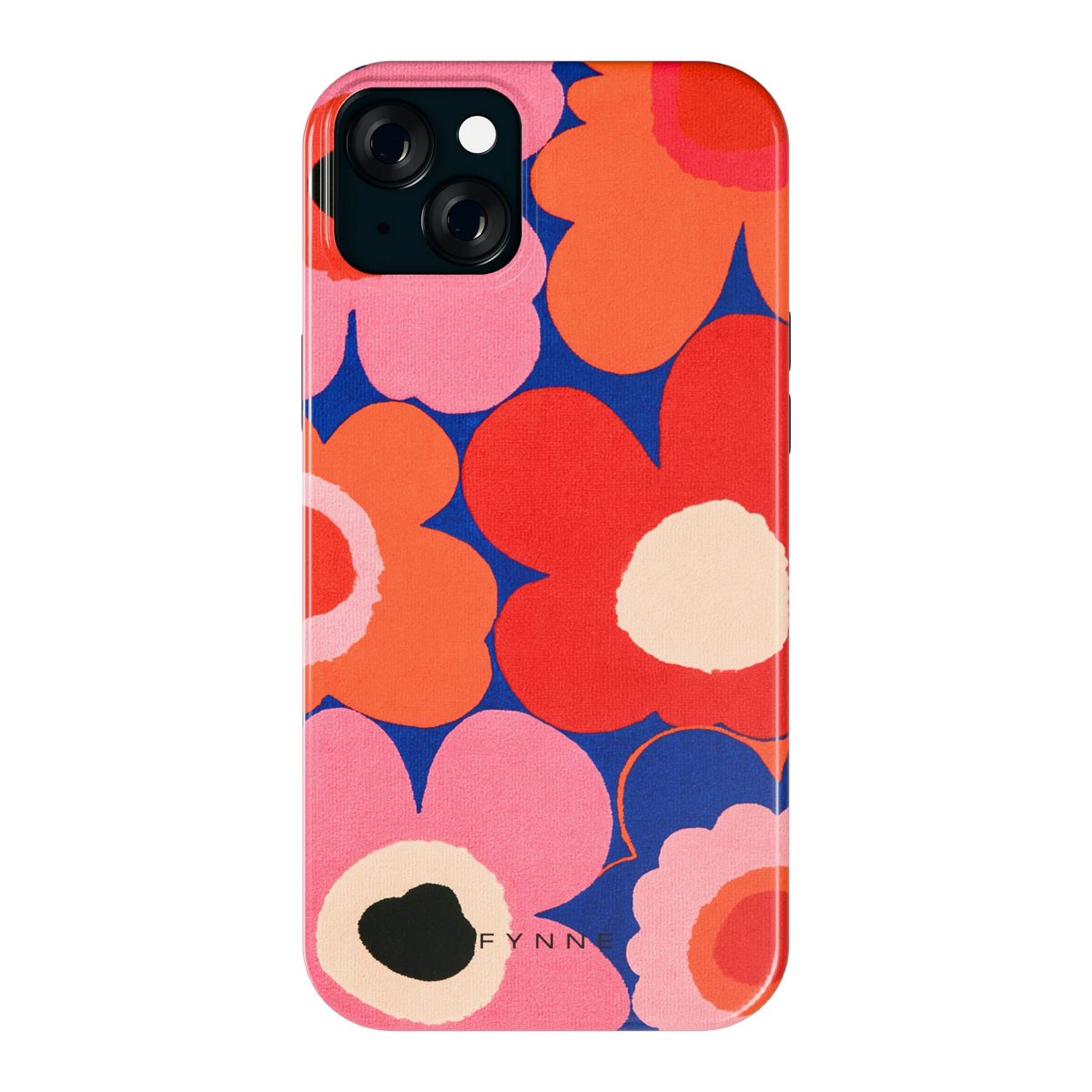 Klaproos Pop hoesje voor iPhone 15 Plus, achterkant