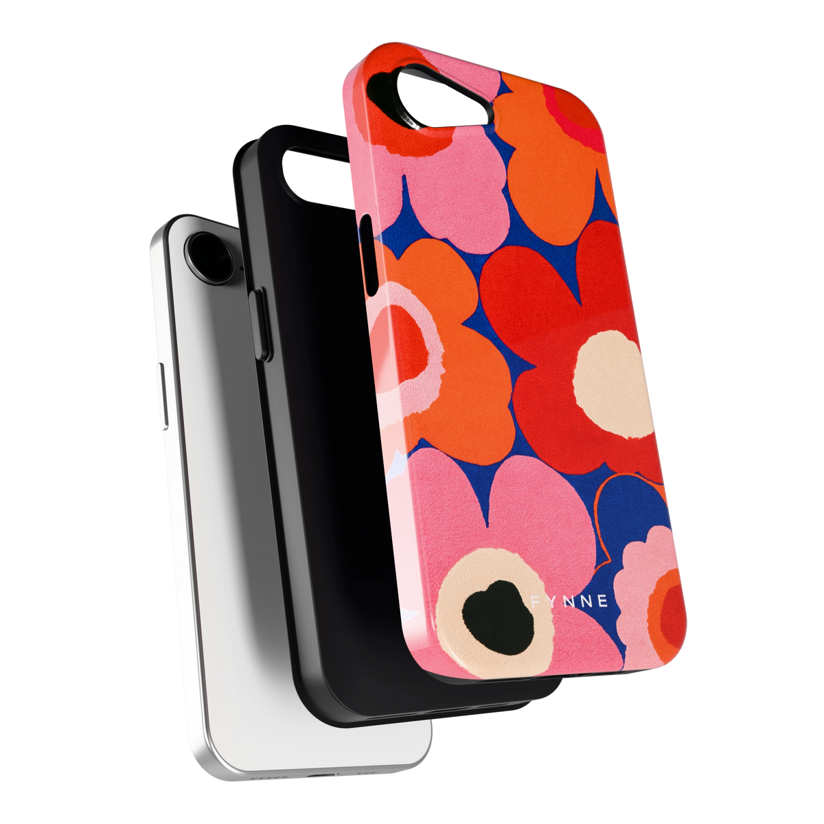 Klaproos Pop hoesje voor iPhone 16e, los van de telefoon