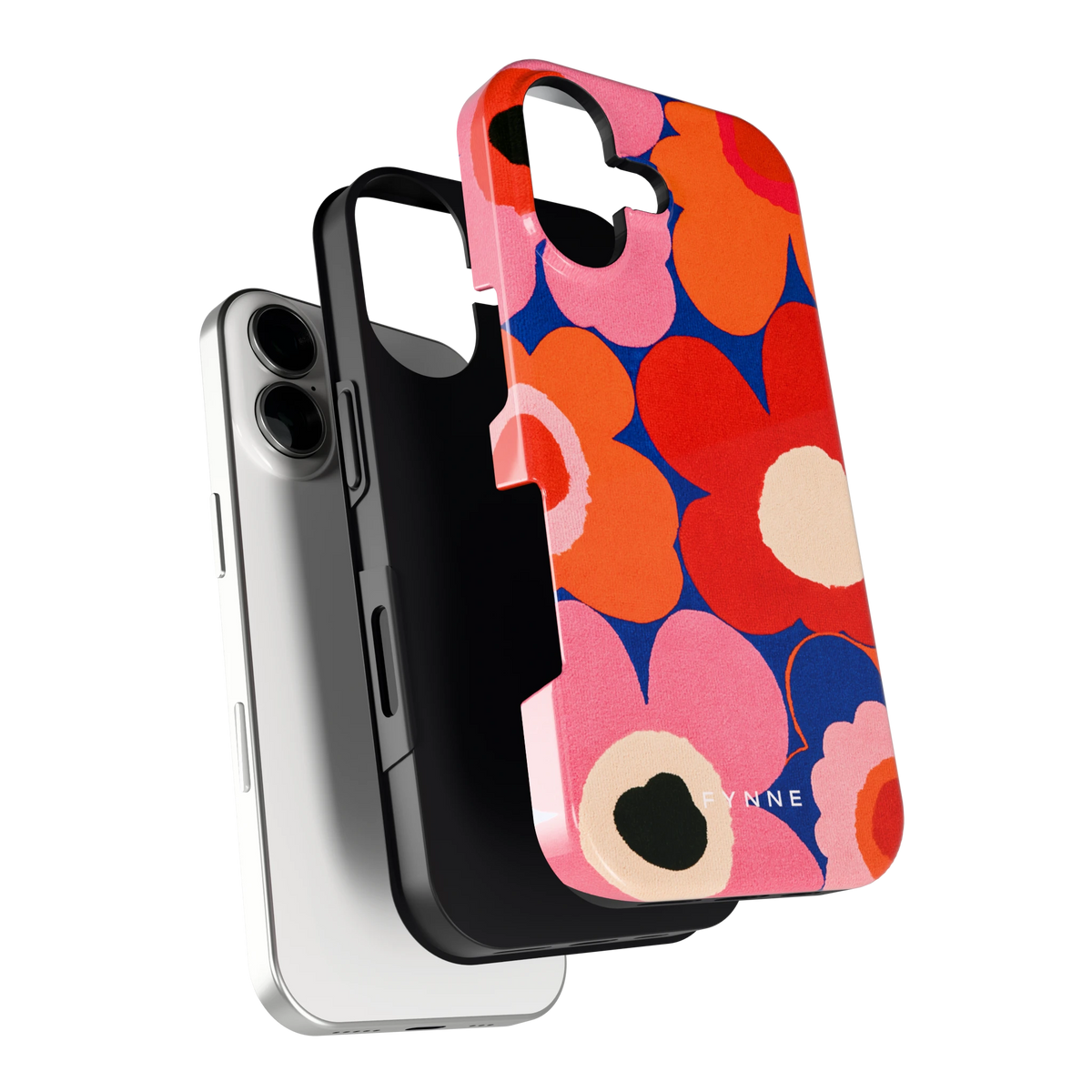 Klaproos Pop hoesje voor iPhone 17, los van de telefoon