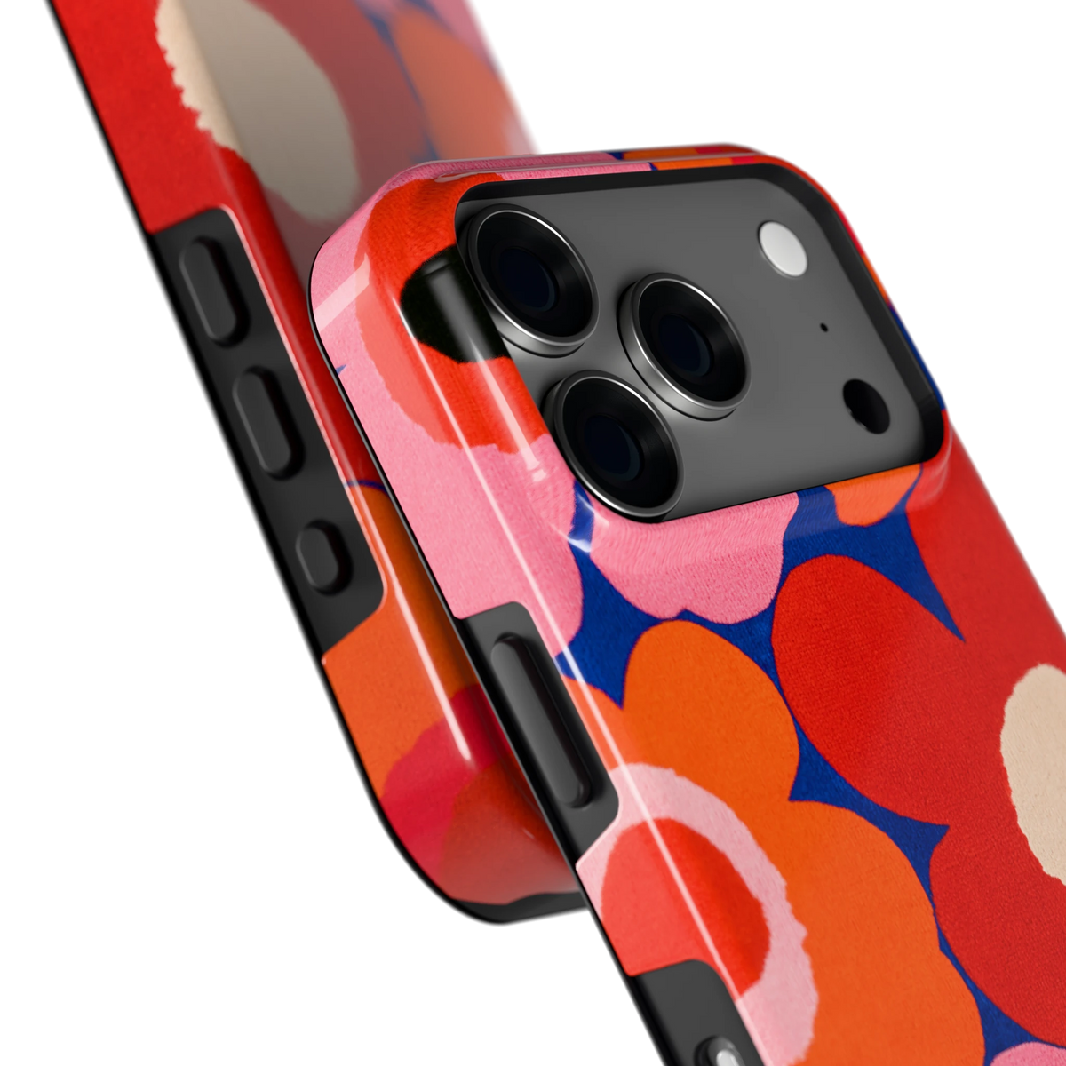 Klaproos Pop hoesje voor iPhone 18 Pro, close-up