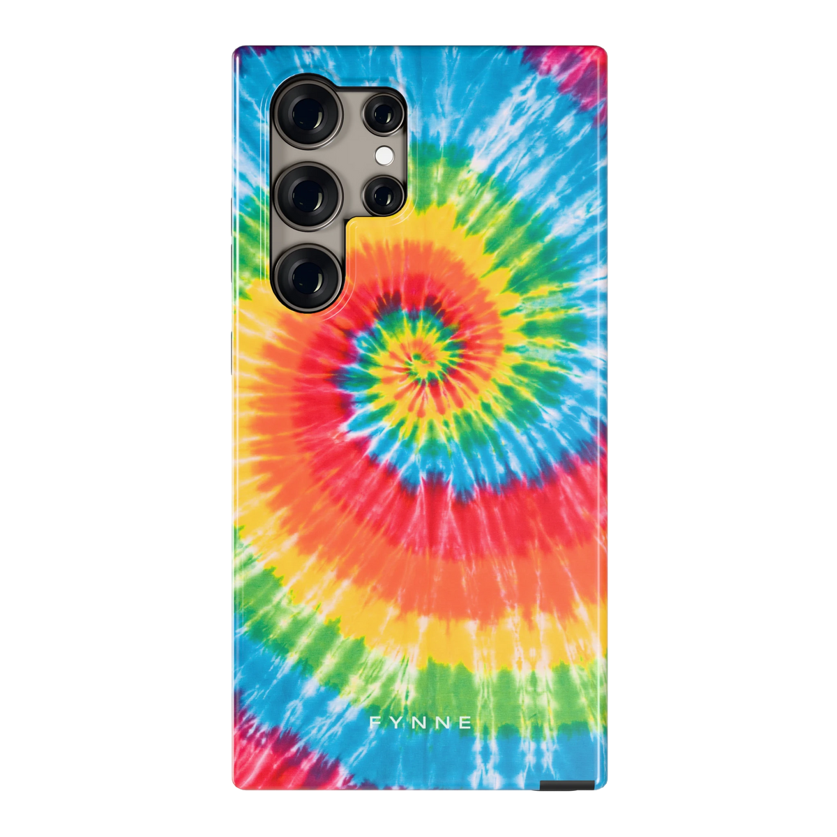 Regenboogspiraal hoesje voor Galaxy S24 Ultra, achterkant