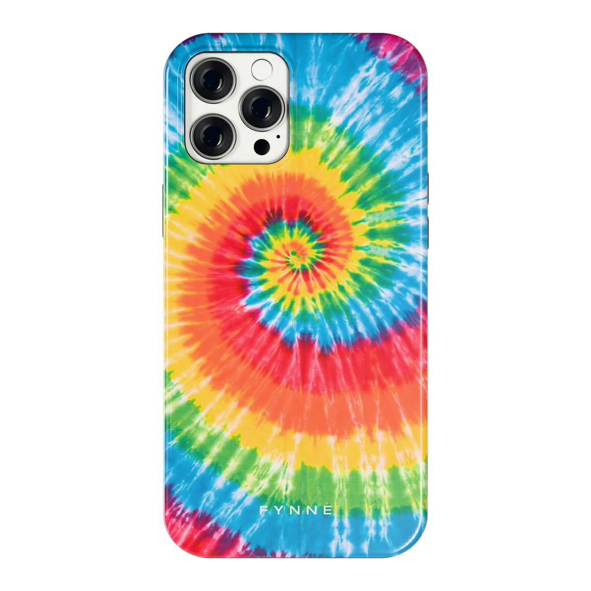Regenboogspiraal hoesje voor iPhone 12 Pro Max, achterkant