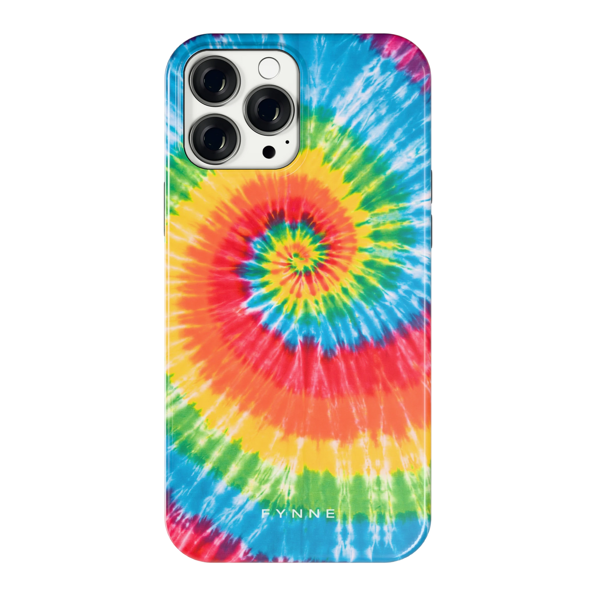 Regenboogspiraal hoesje voor iPhone 13 Pro Max, achterkant
