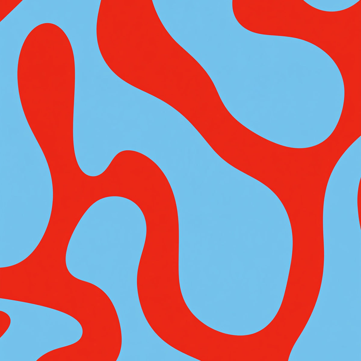 Rode Blobs, het ontwerp