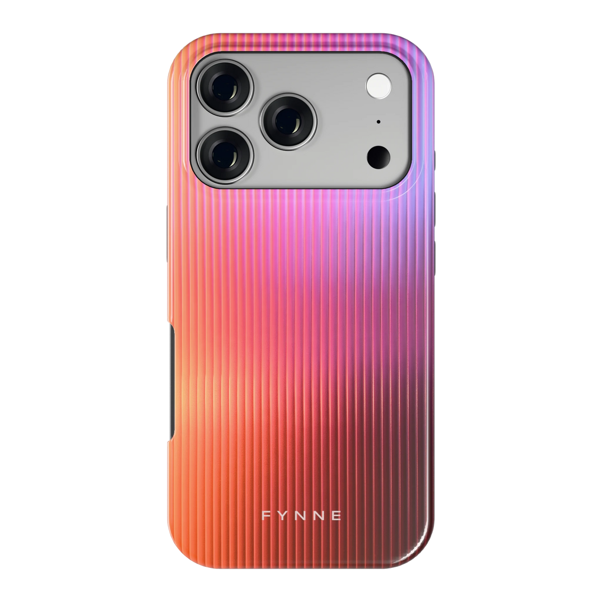 Geribbeld Gloed hoesje voor iPhone 17 Pro, achterkant