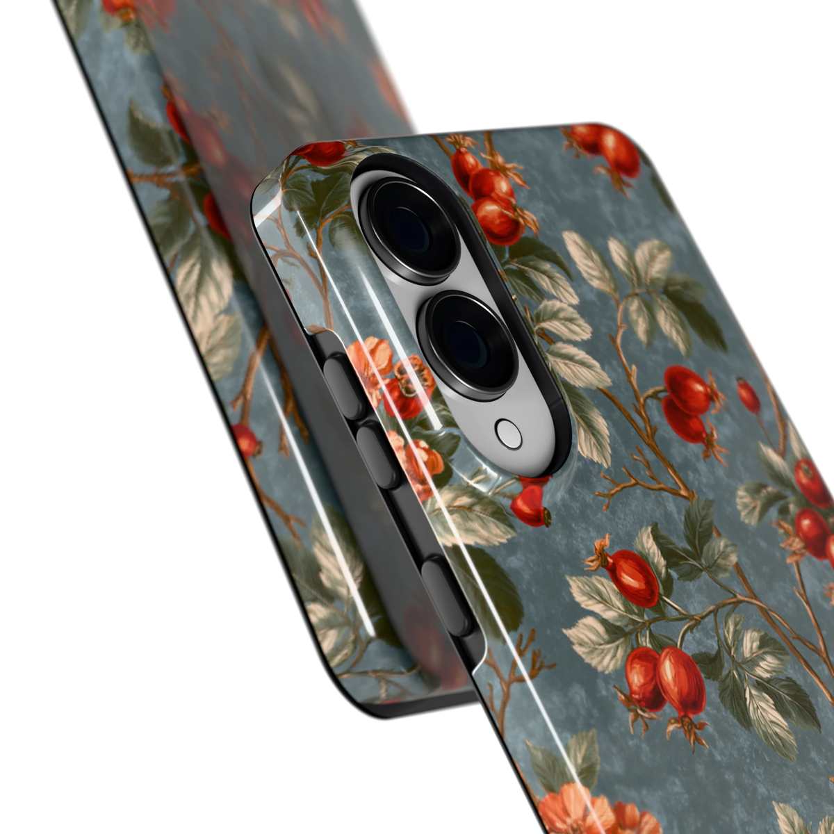 Rozenbottel Takken hoesje voor Galaxy S25 Edge, close-up