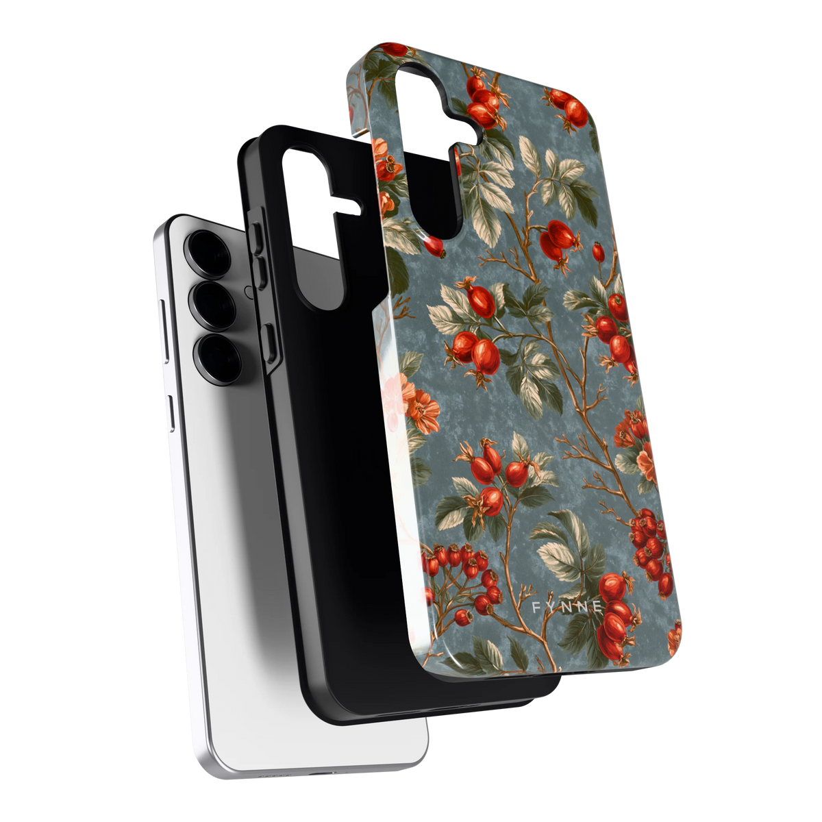 Rozenbottel Takken hoesje voor Galaxy S25 FE, los van de telefoon