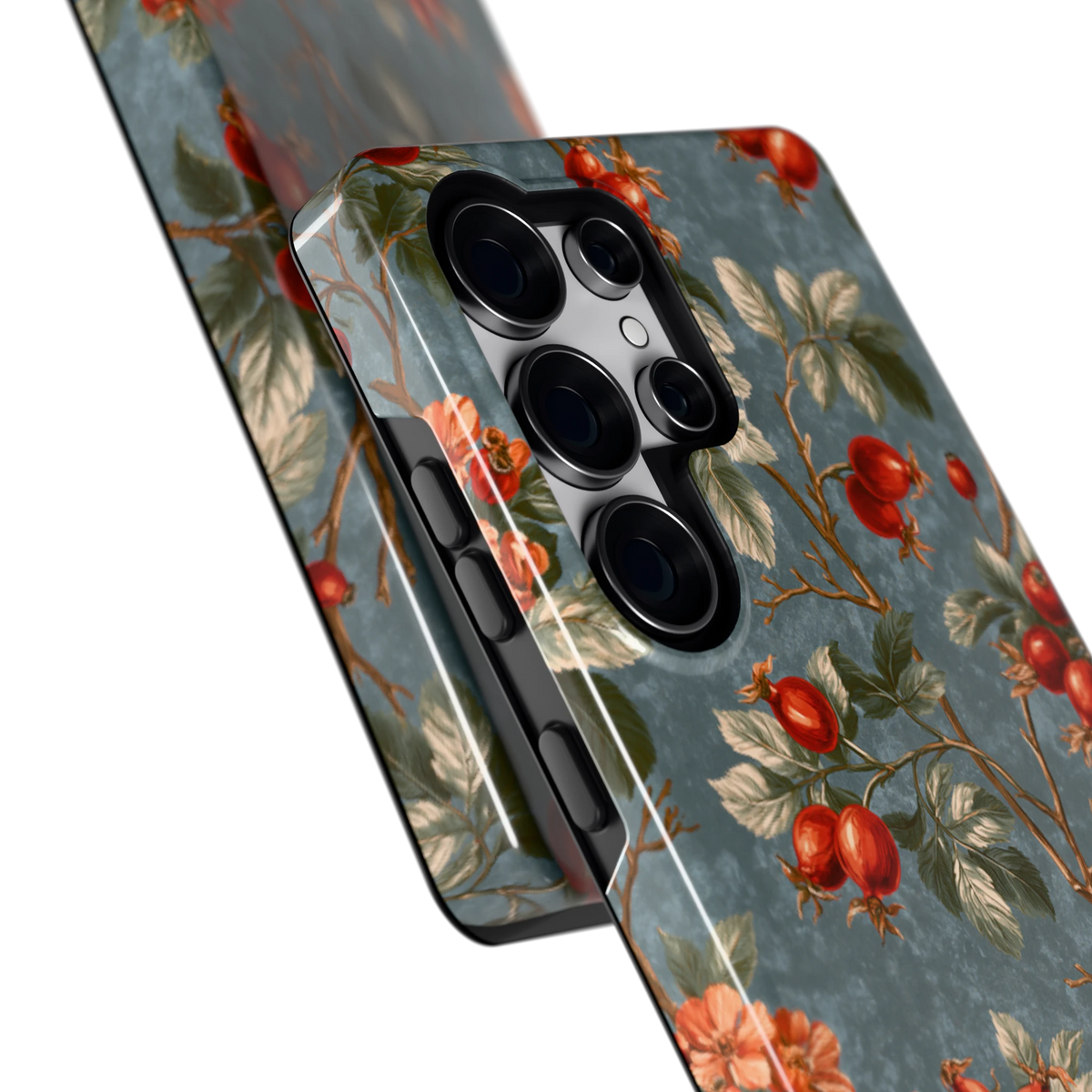 Rozenbottel Takken hoesje voor Galaxy S25 Ultra, close-up