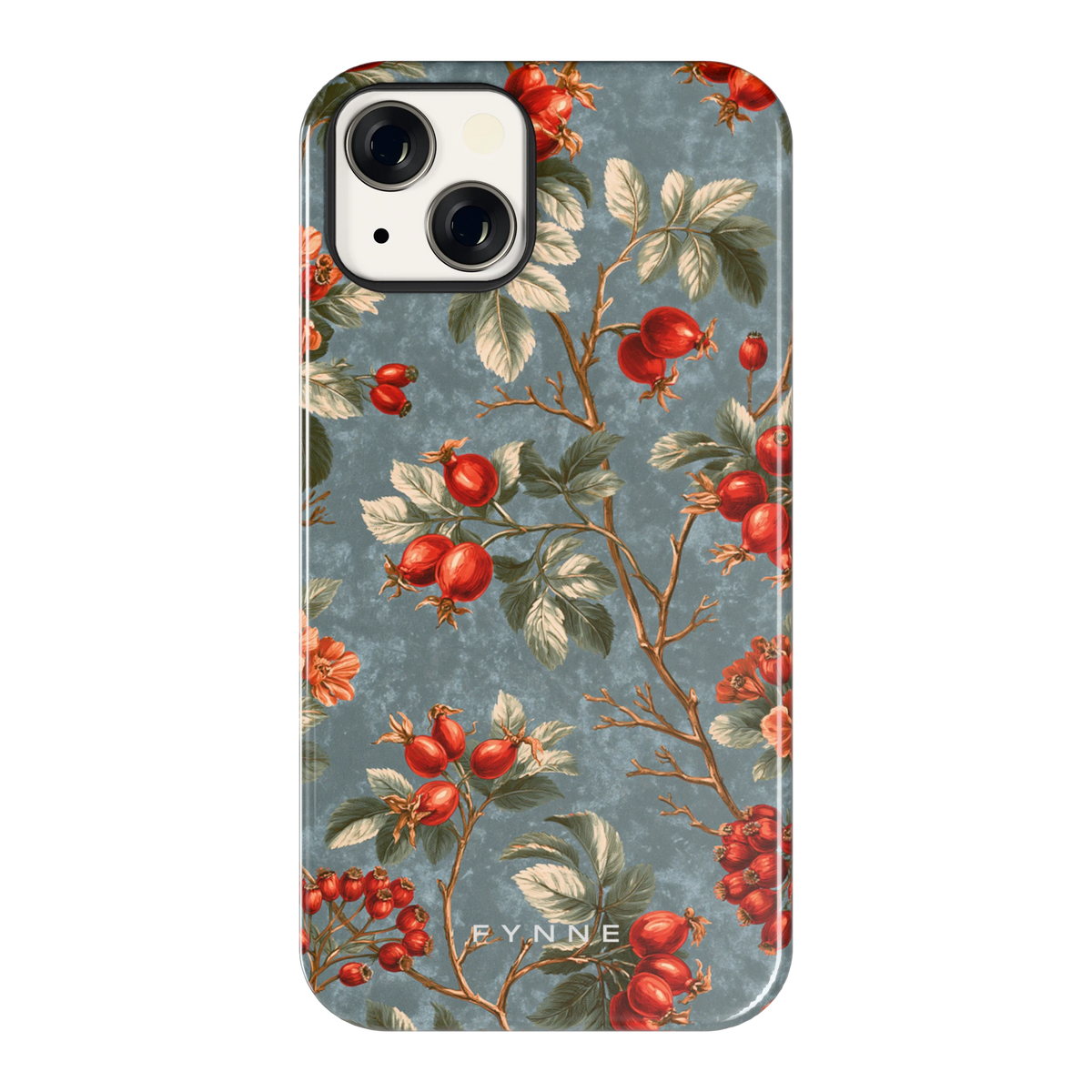Rozenbottel Takken hoesje voor iPhone 13, achterkant