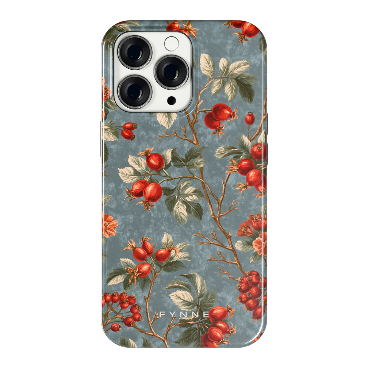 Rozenbottel Takken hoesje voor iPhone 13 Pro, achterkant