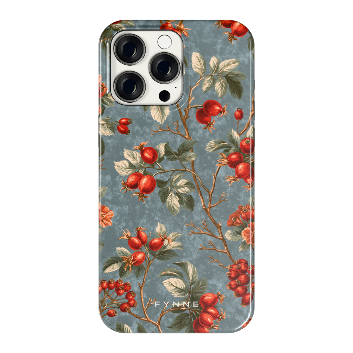 Rozenbottel Takken hoesje voor iPhone 15 Pro Max, achterkant