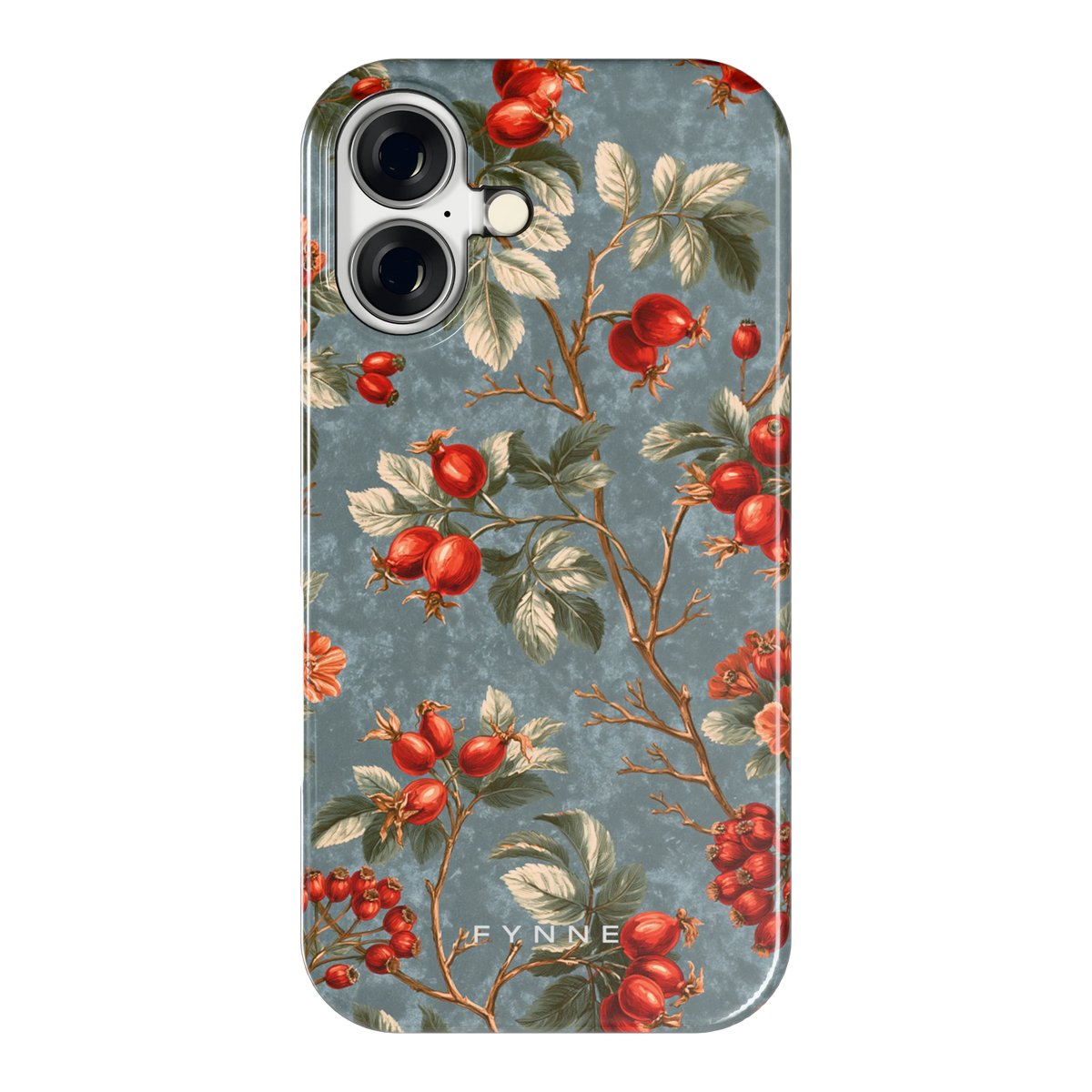 Rozenbottel Takken hoesje voor iPhone 16, achterkant