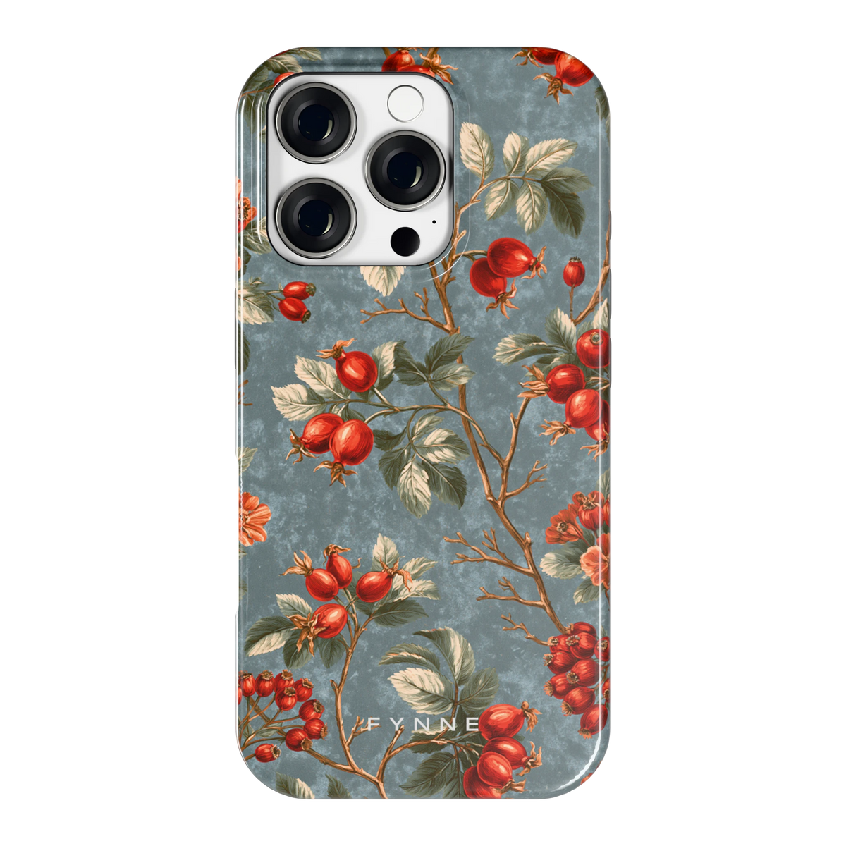 Rozenbottel Takken hoesje voor iPhone 16 Pro, achterkant