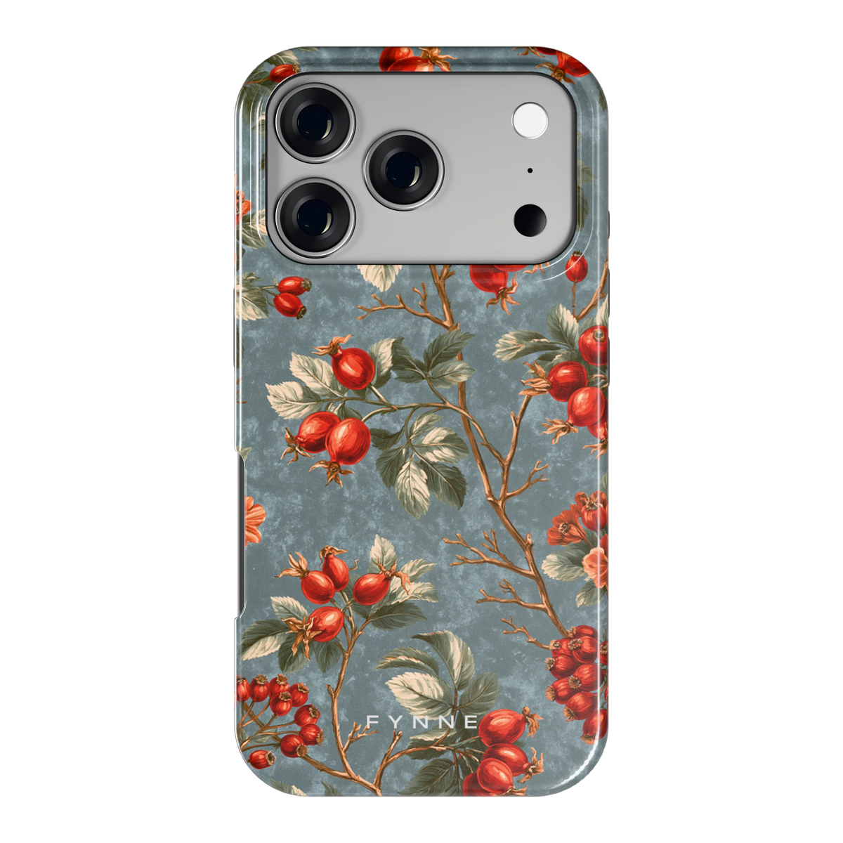 Rozenbottel Takken hoesje voor iPhone 17 Pro, achterkant