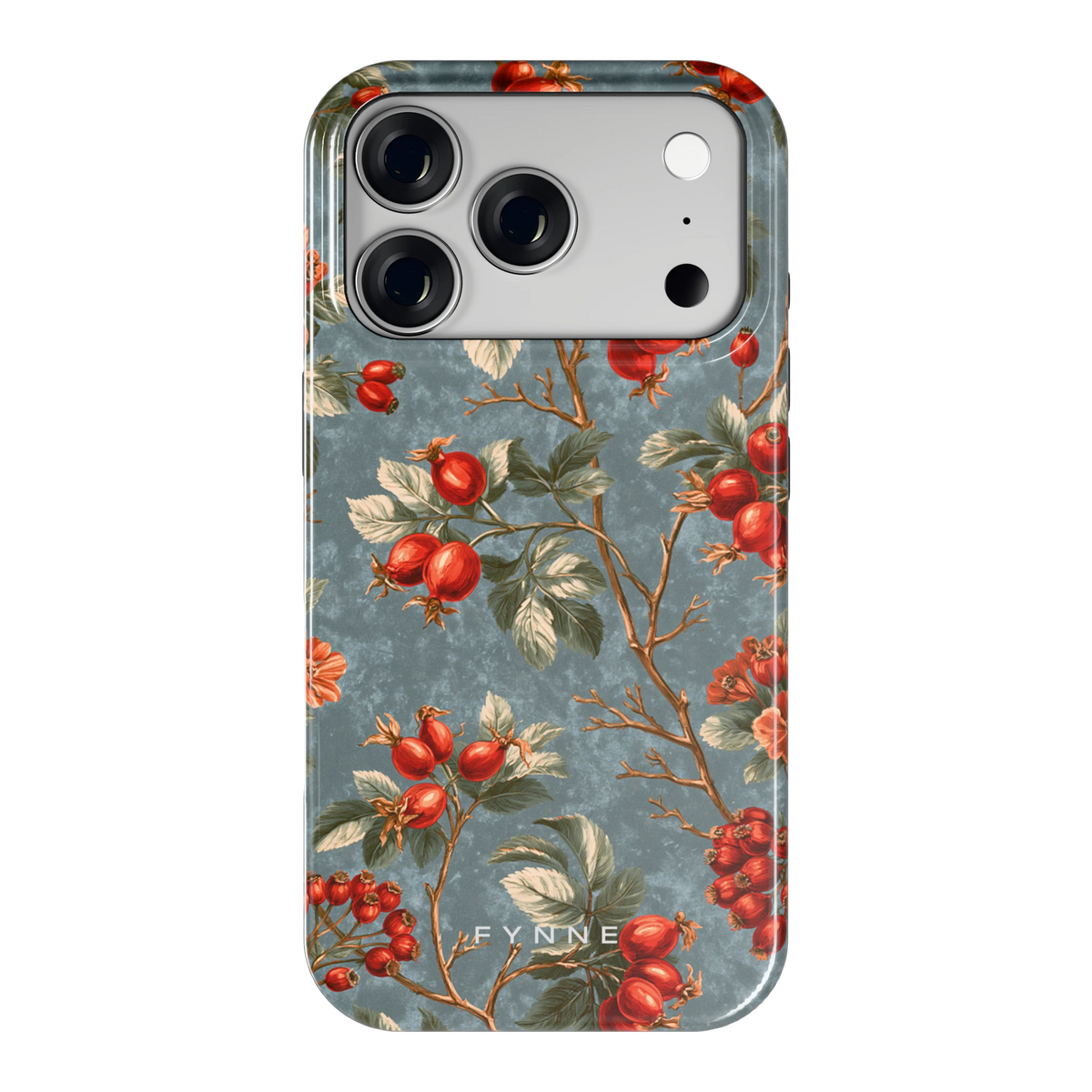 Rozenbottel Takken hoesje voor iPhone 18 Pro, achterkant