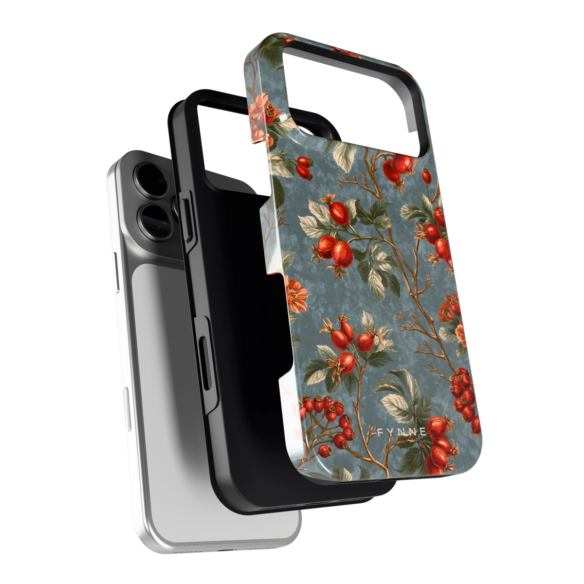 Rozenbottel Takken hoesje voor iPhone 18 Pro Max, los van de telefoon