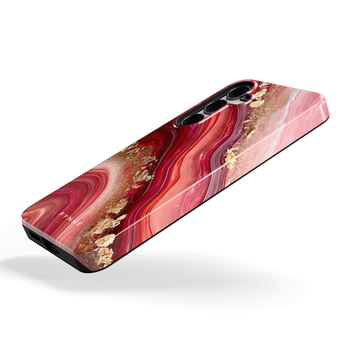 Robijn Agaat hoesje voor Galaxy S24+, schuin