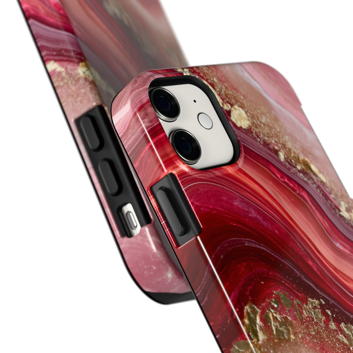 Robijn Agaat hoesje voor iPhone 11, close-up