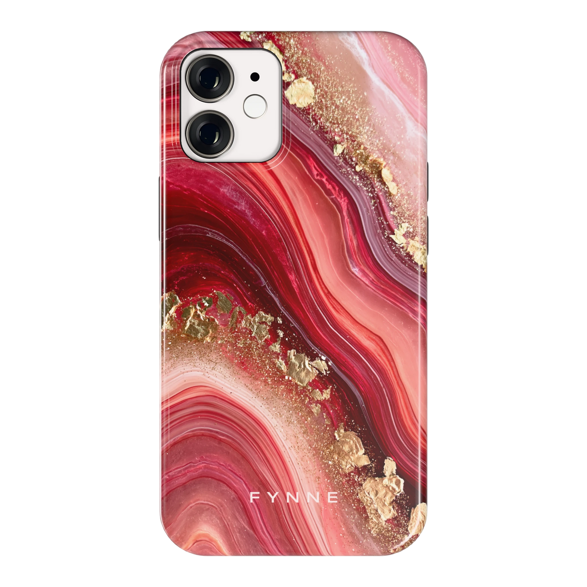 Robijn Agaat hoesje voor iPhone 12 mini, achterkant