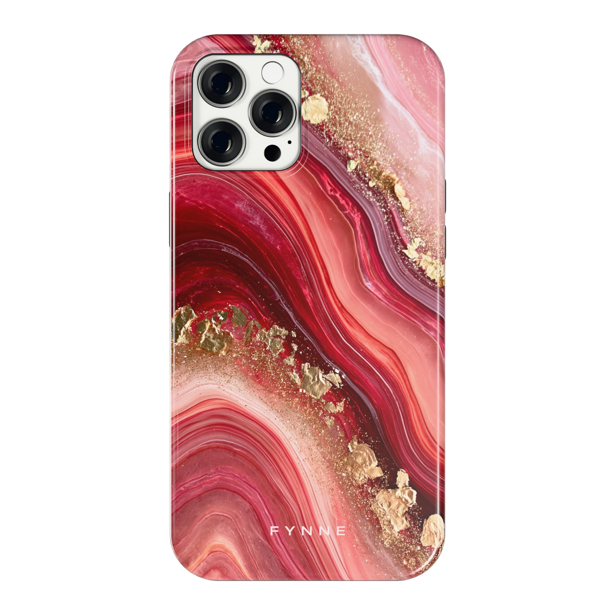 Robijn Agaat hoesje voor iPhone 12 Pro Max, achterkant