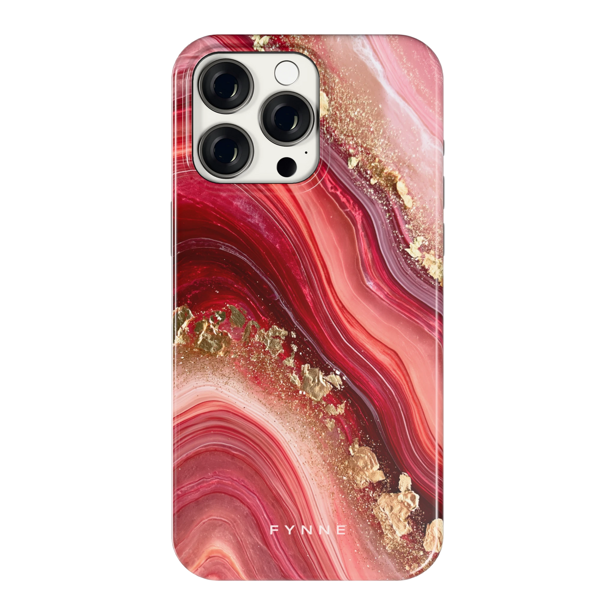 Robijn Agaat hoesje voor iPhone 15 Pro Max, achterkant