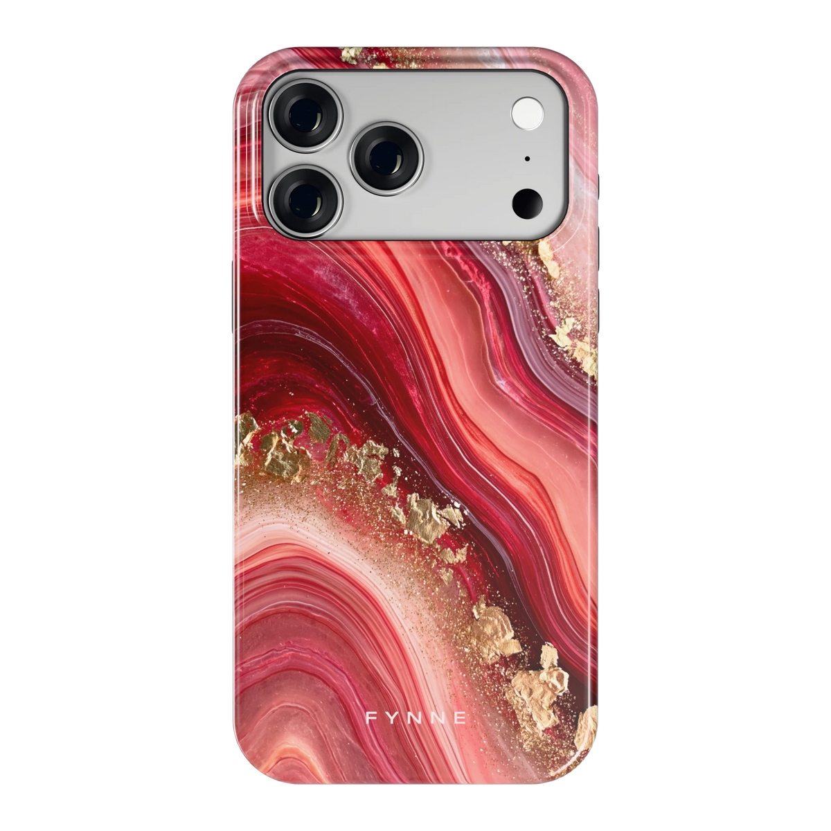 Robijn Agaat hoesje voor iPhone 18 Pro Max, achterkant