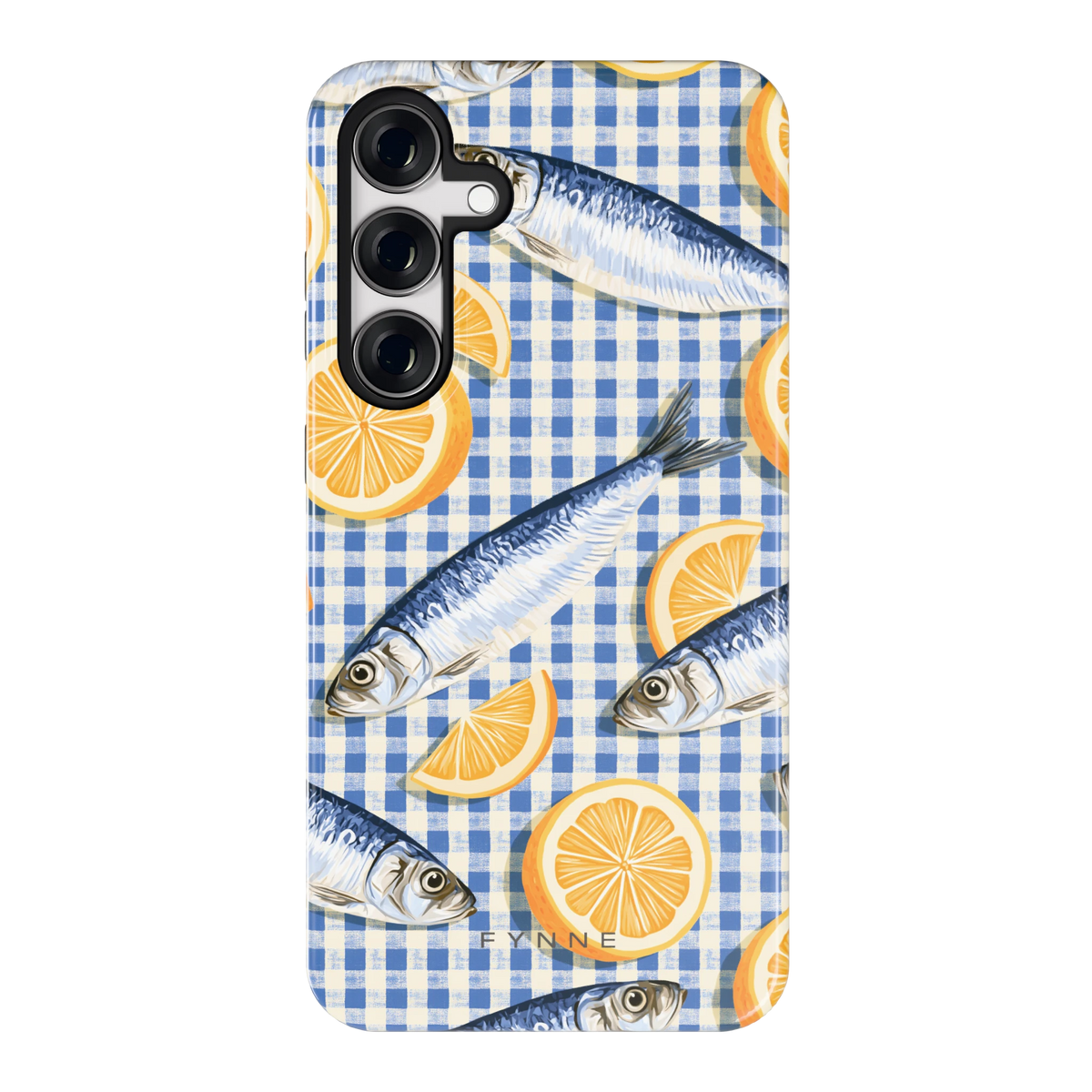 Sardines en Citroen hoesje voor Galaxy S24+, achterkant