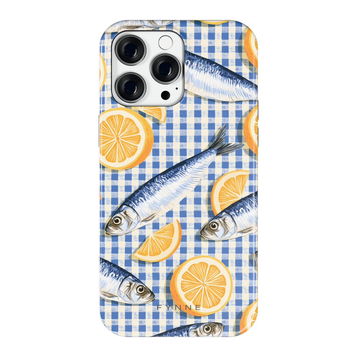 Sardines en Citroen hoesje voor iPhone 14 Pro Max, achterkant