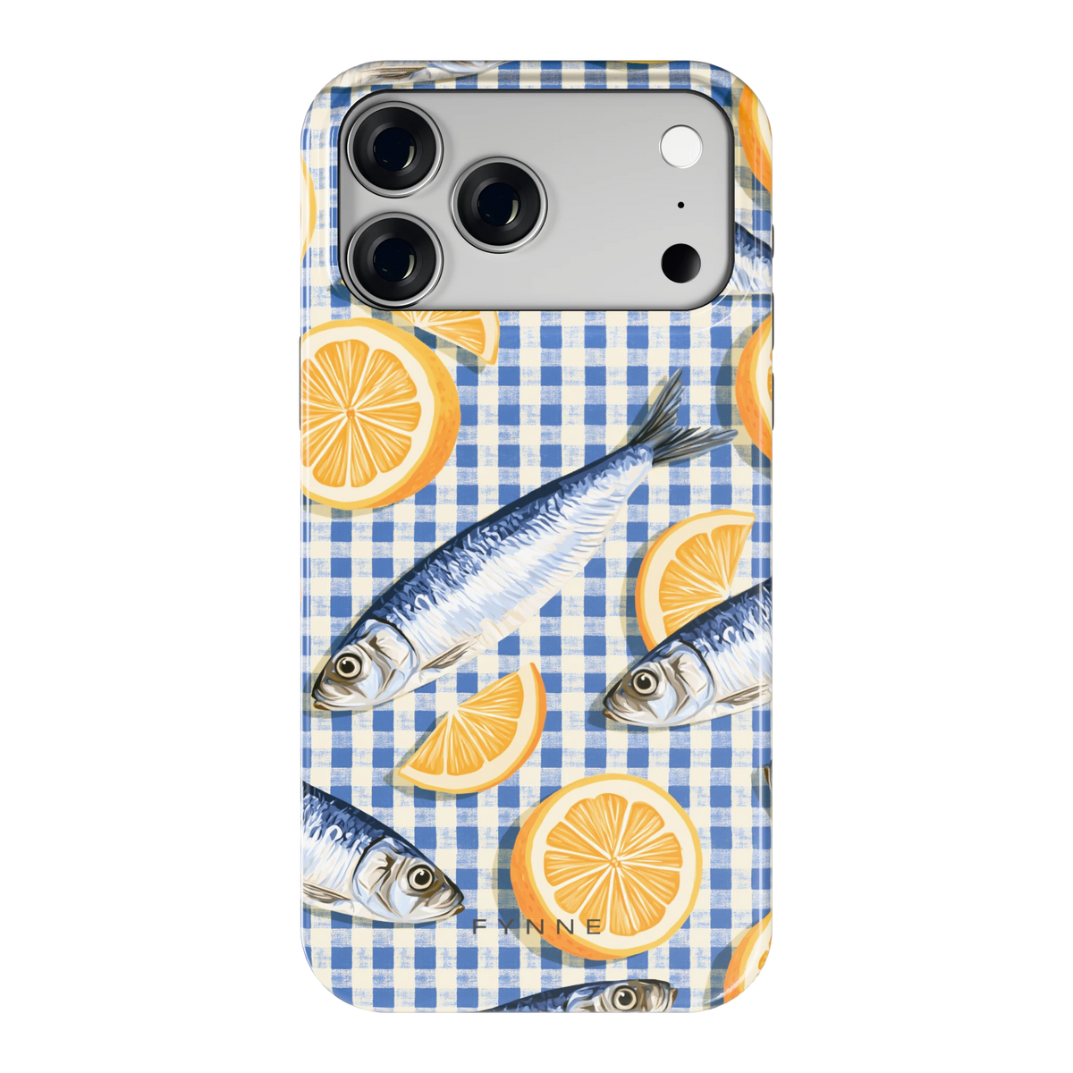 Sardines en Citroen hoesje voor iPhone 18 Pro Max, achterkant