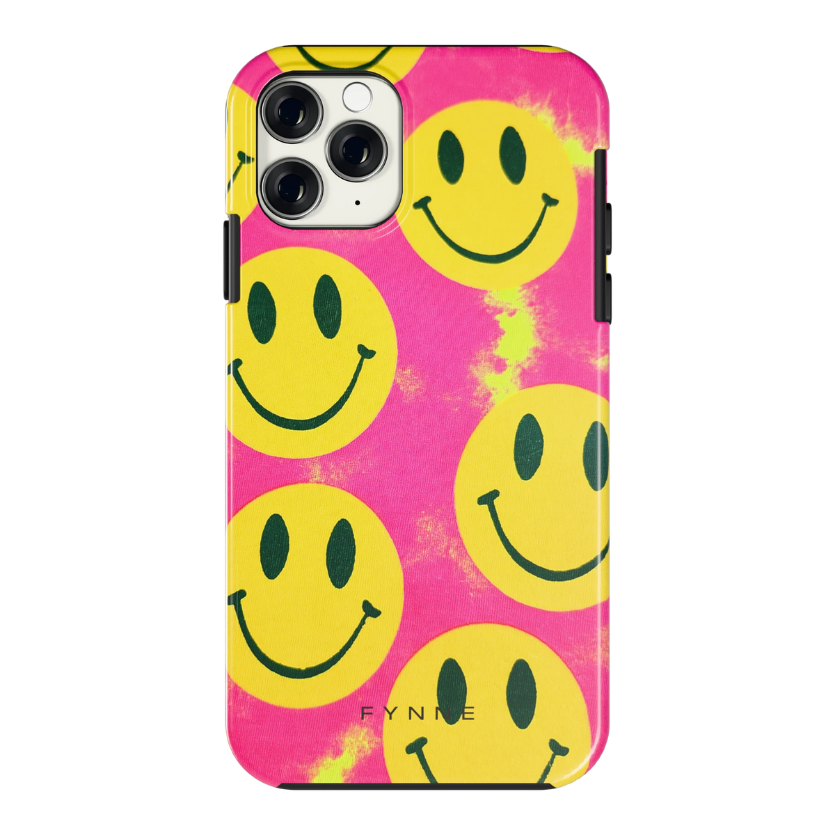 Smiley Tie-Dye hoesje voor iPhone 11 Pro, achterkant