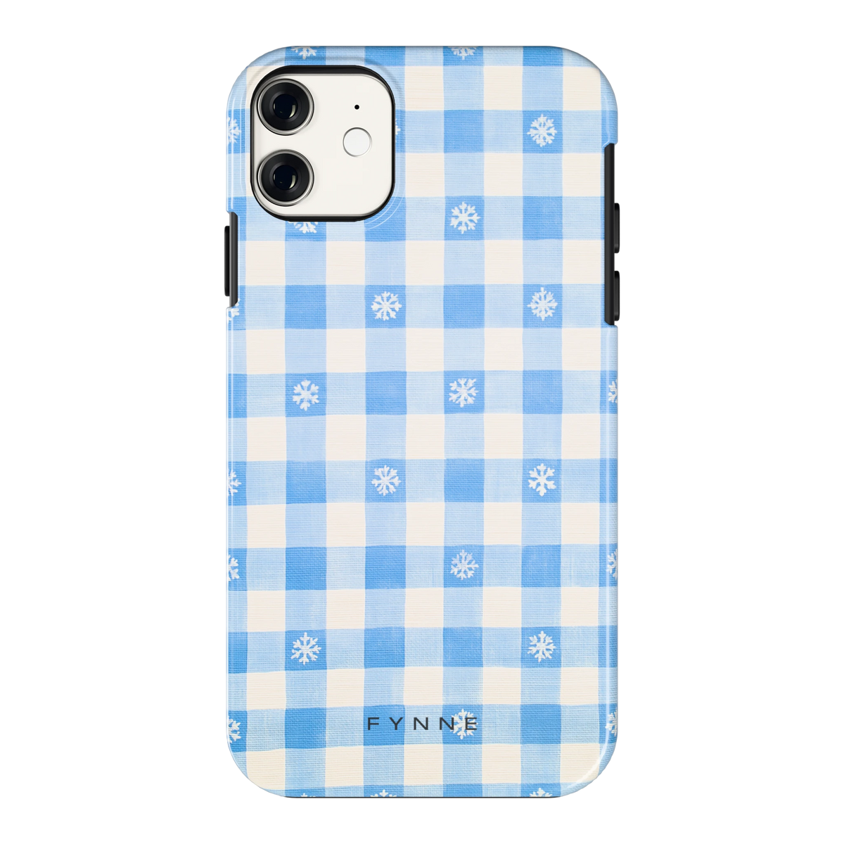 Sneeuwvlok Ruit hoesje voor iPhone 11, achterkant