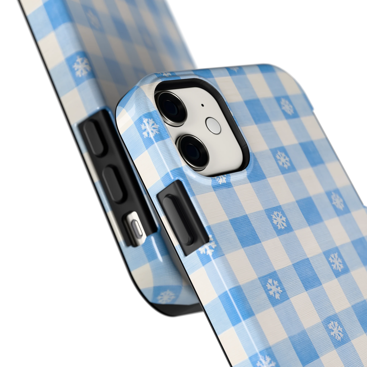 Sneeuwvlok Ruit hoesje voor iPhone 11, close-up