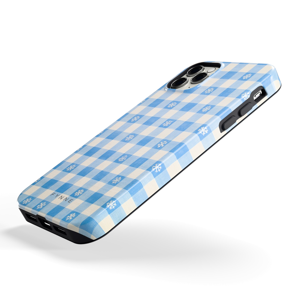 Sneeuwvlok Ruit hoesje voor iPhone 11 Pro Max, schuin