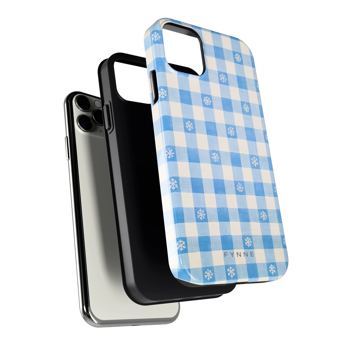Sneeuwvlok Ruit hoesje voor iPhone 11 Pro Max, los van de telefoon