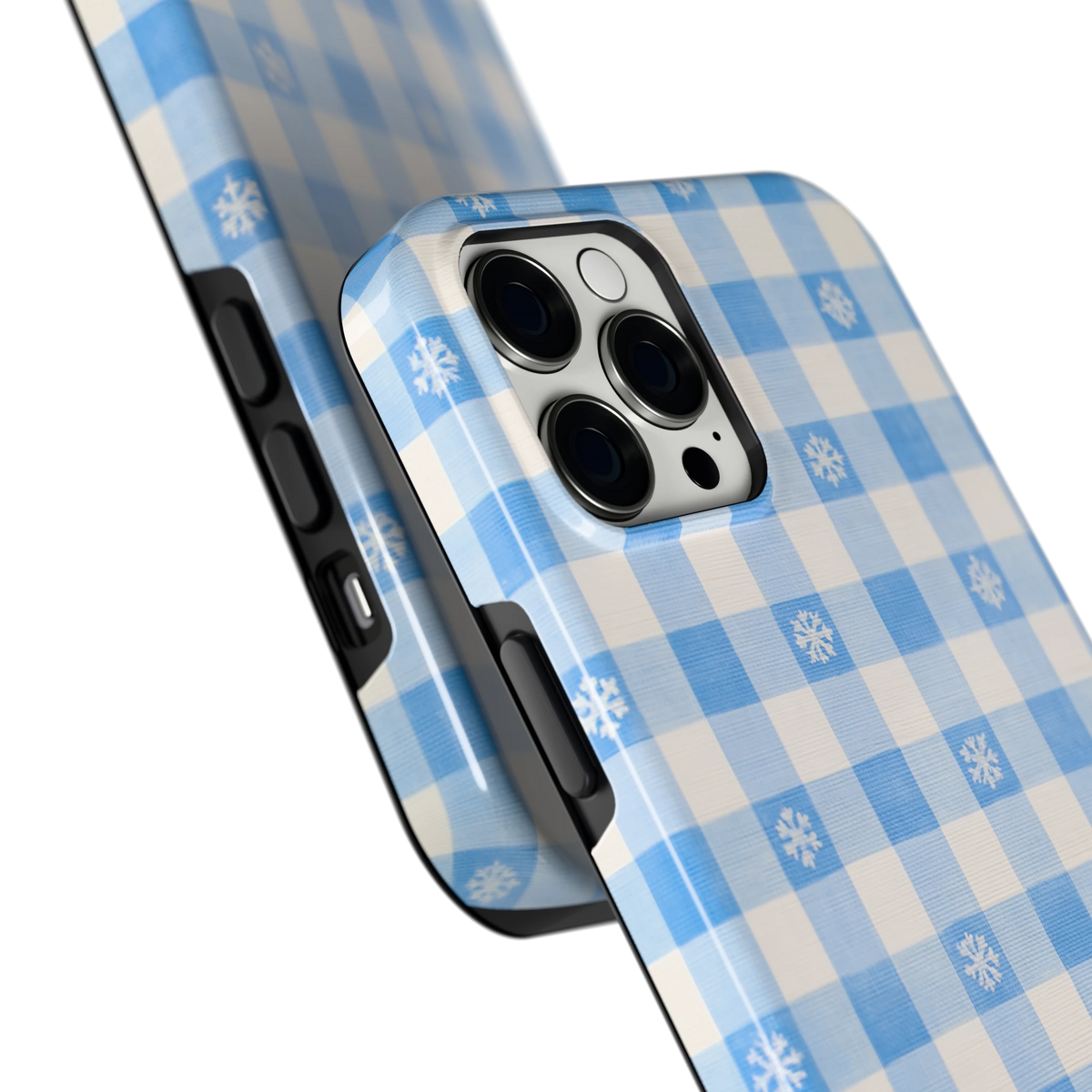 Sneeuwvlok Ruit hoesje voor iPhone 12 Pro Max, close-up