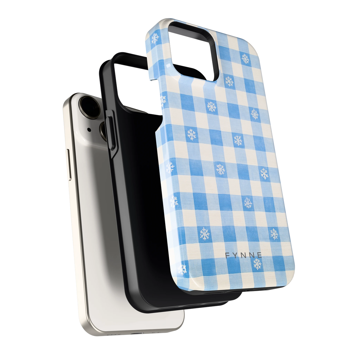 Sneeuwvlok Ruit hoesje voor iPhone 13 mini, los van de telefoon