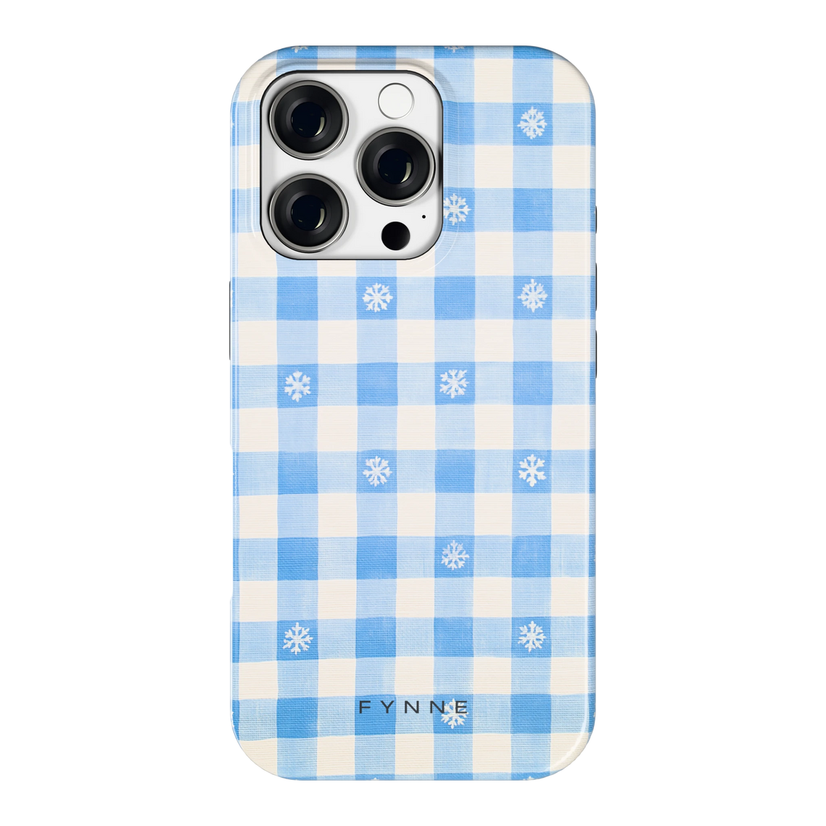 Sneeuwvlok Ruit hoesje voor iPhone 16 Pro, achterkant