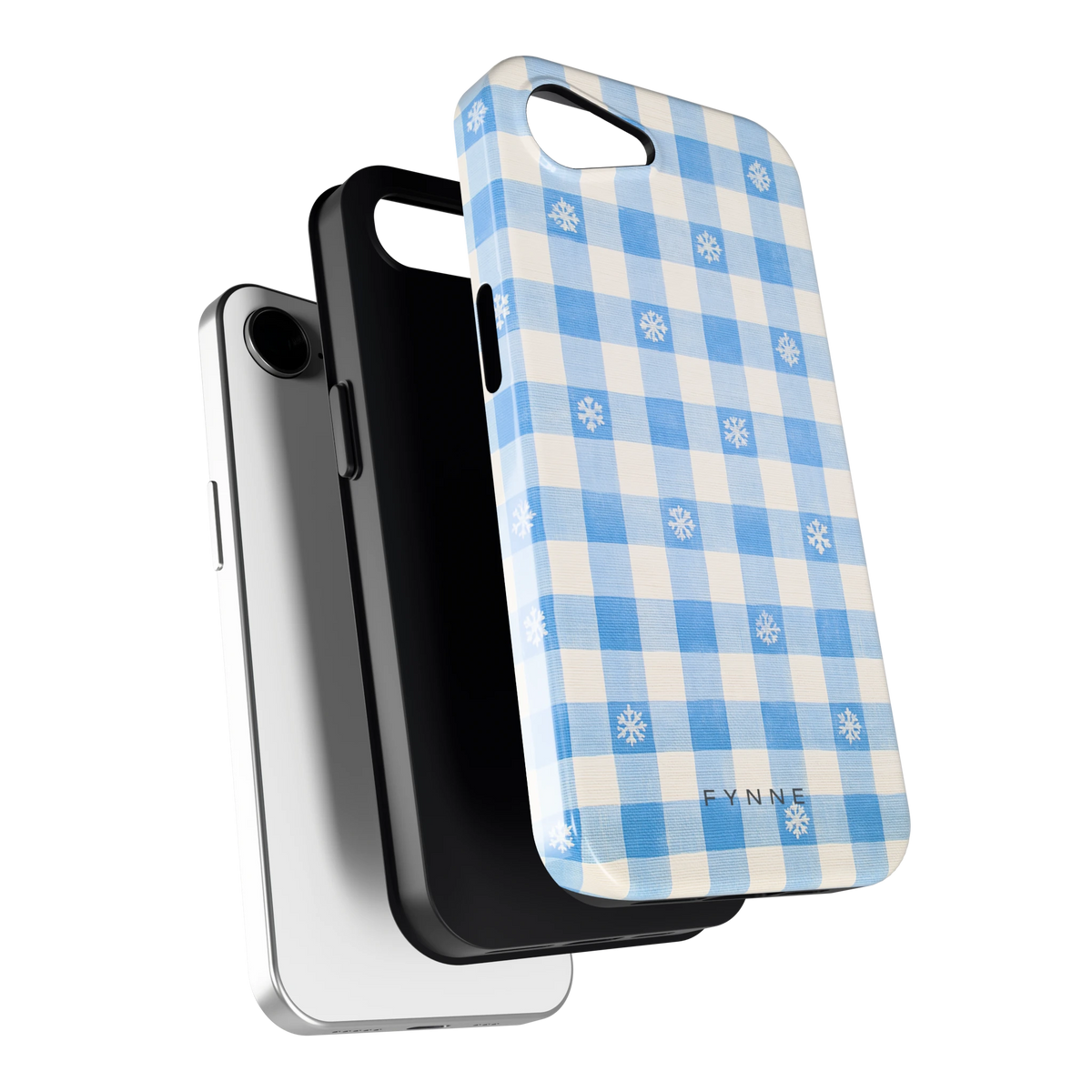 Sneeuwvlok Ruit hoesje voor iPhone 16e, los van de telefoon