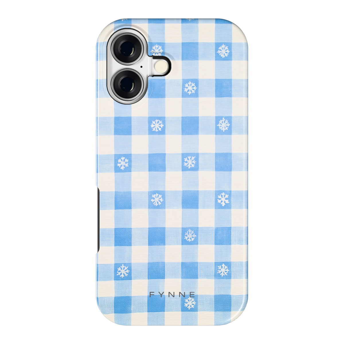 Sneeuwvlok Ruit hoesje voor iPhone 17, achterkant