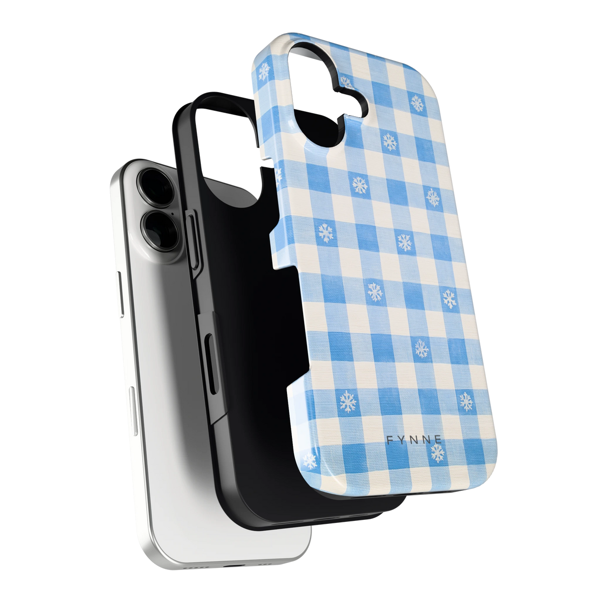 Sneeuwvlok Ruit hoesje voor iPhone 17, los van de telefoon
