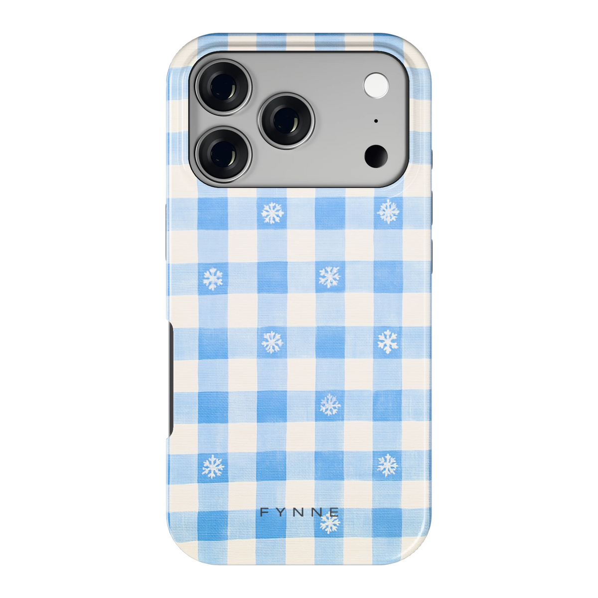 Sneeuwvlok Ruit hoesje voor iPhone 17 Pro, achterkant