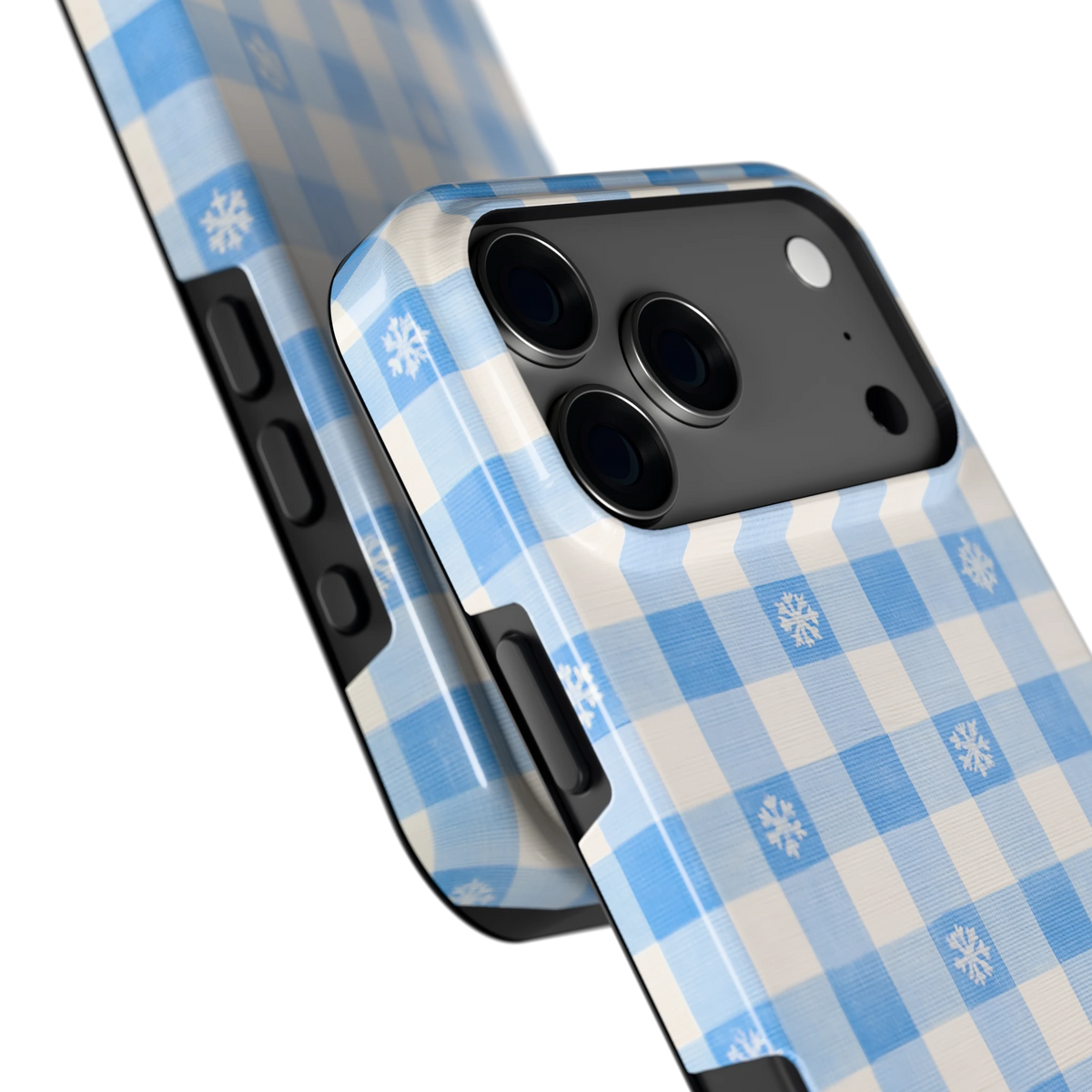 Sneeuwvlok Ruit hoesje voor iPhone 17 Pro Max, close-up