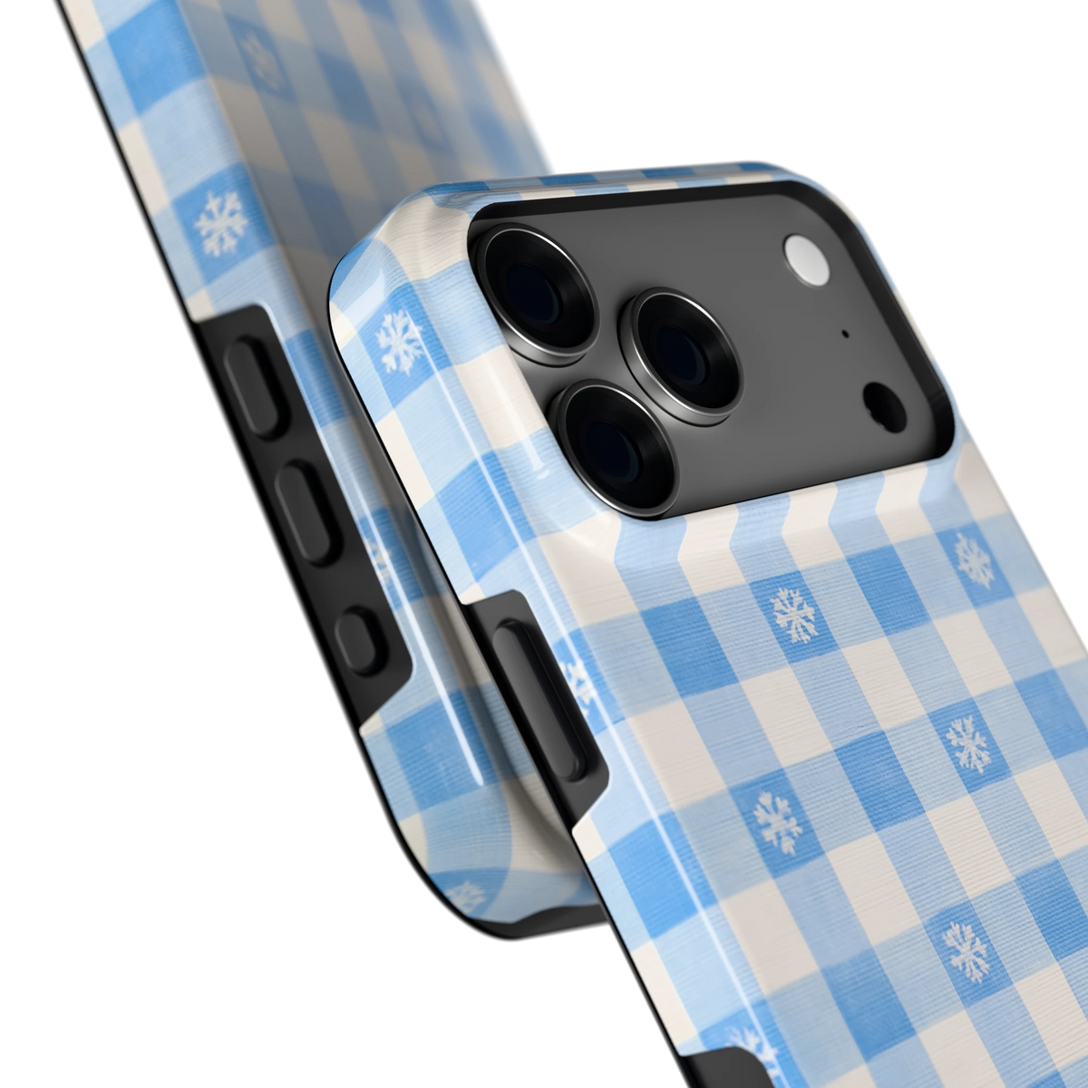 Sneeuwvlok Ruit hoesje voor iPhone 18 Pro Max, close-up