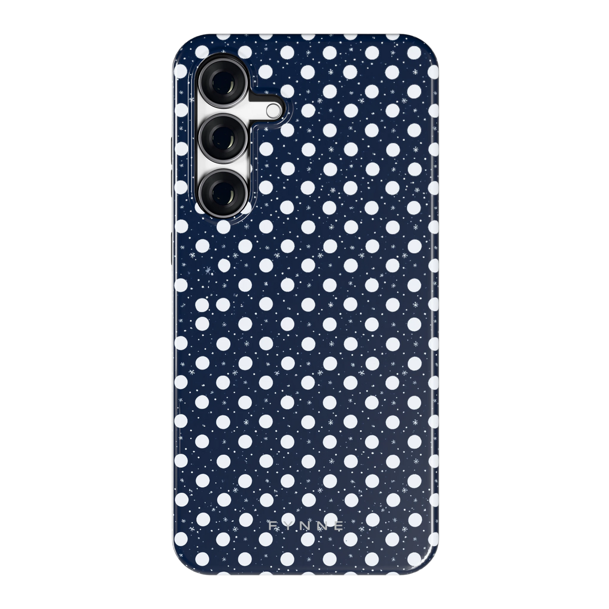 Sneeuwnacht Stippen hoesje voor Galaxy S25 FE, achterkant