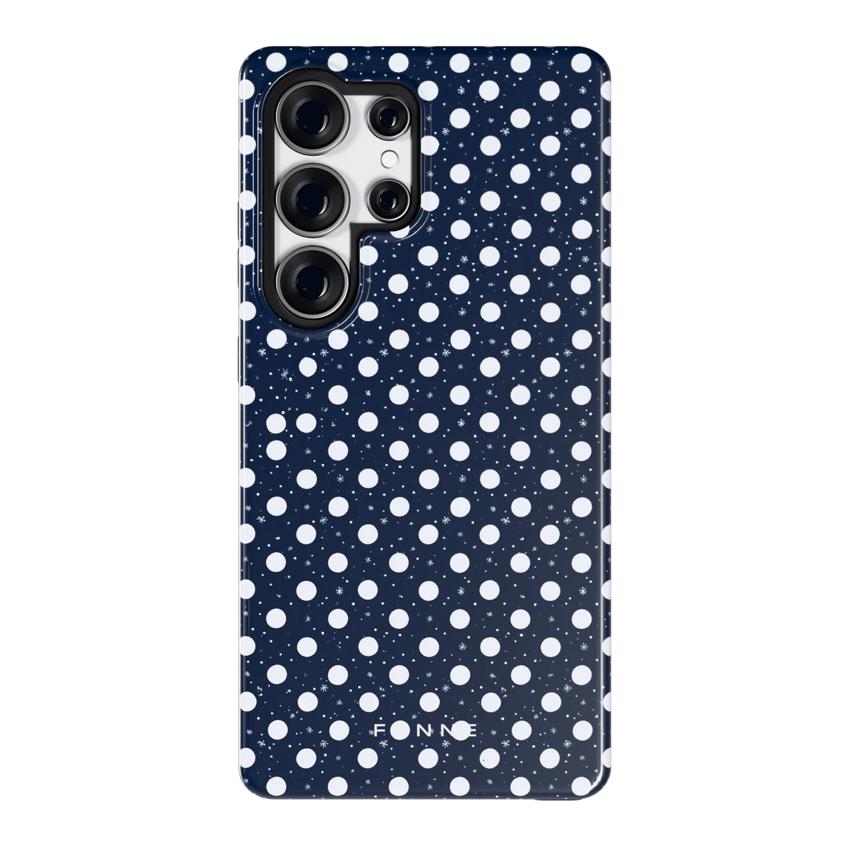Sneeuwnacht Stippen hoesje voor Galaxy S25 Ultra, achterkant