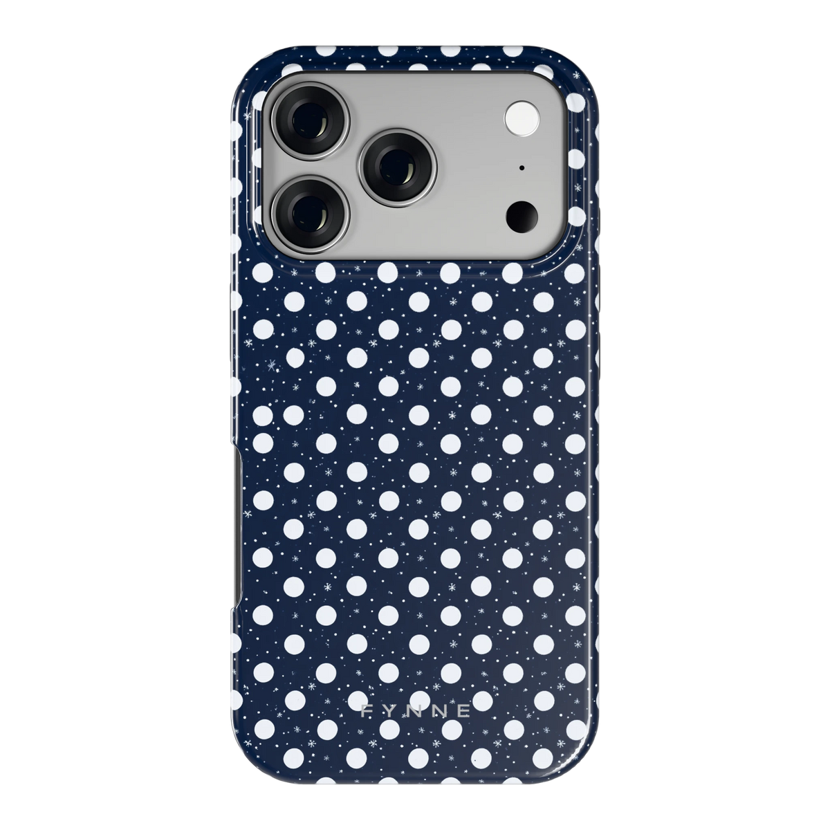 Sneeuwnacht Stippen hoesje voor iPhone 17 Pro, achterkant