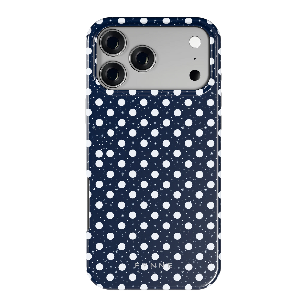 Sneeuwnacht Stippen hoesje voor iPhone 17 Pro Max, achterkant