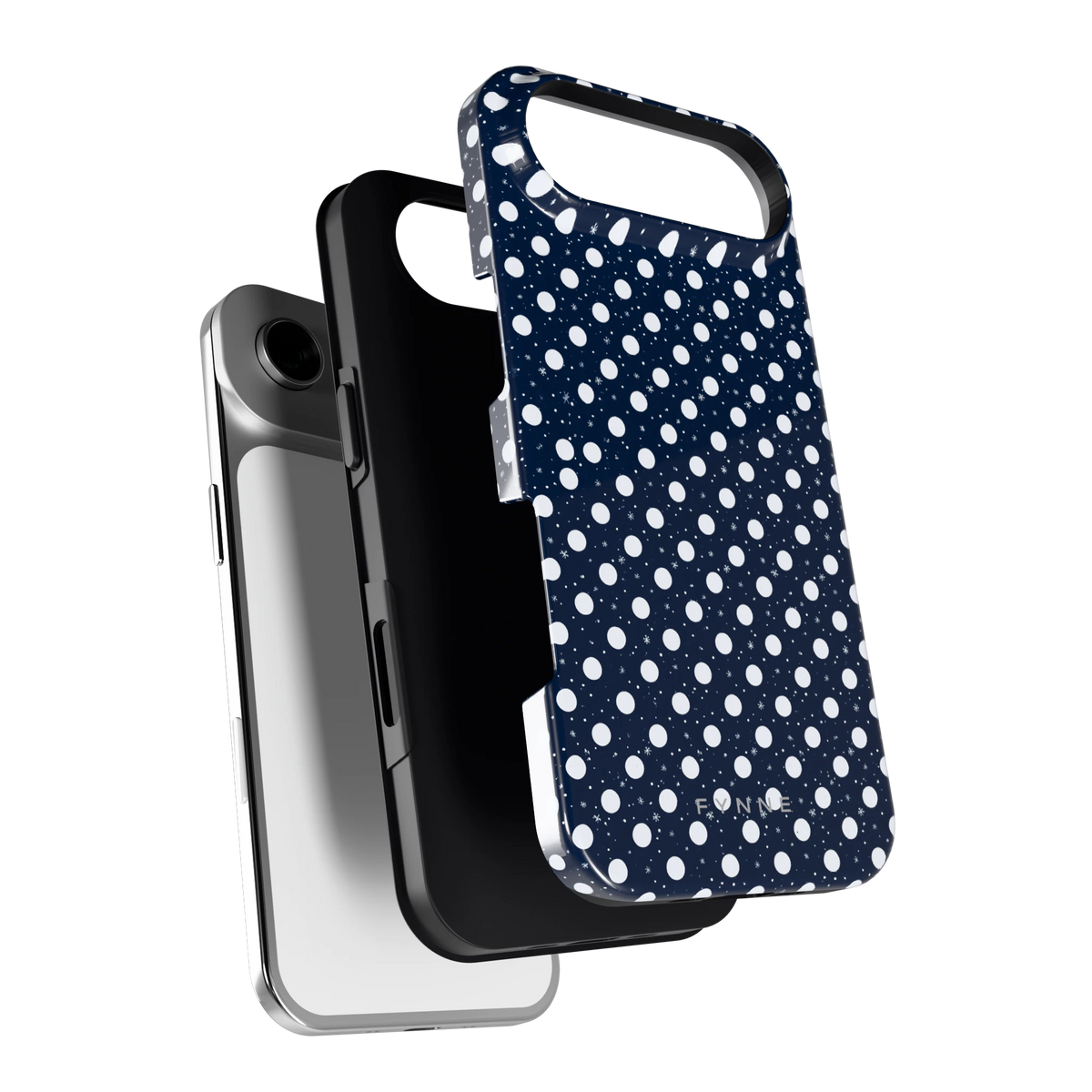Sneeuwnacht Stippen hoesje voor iPhone Air, los van de telefoon